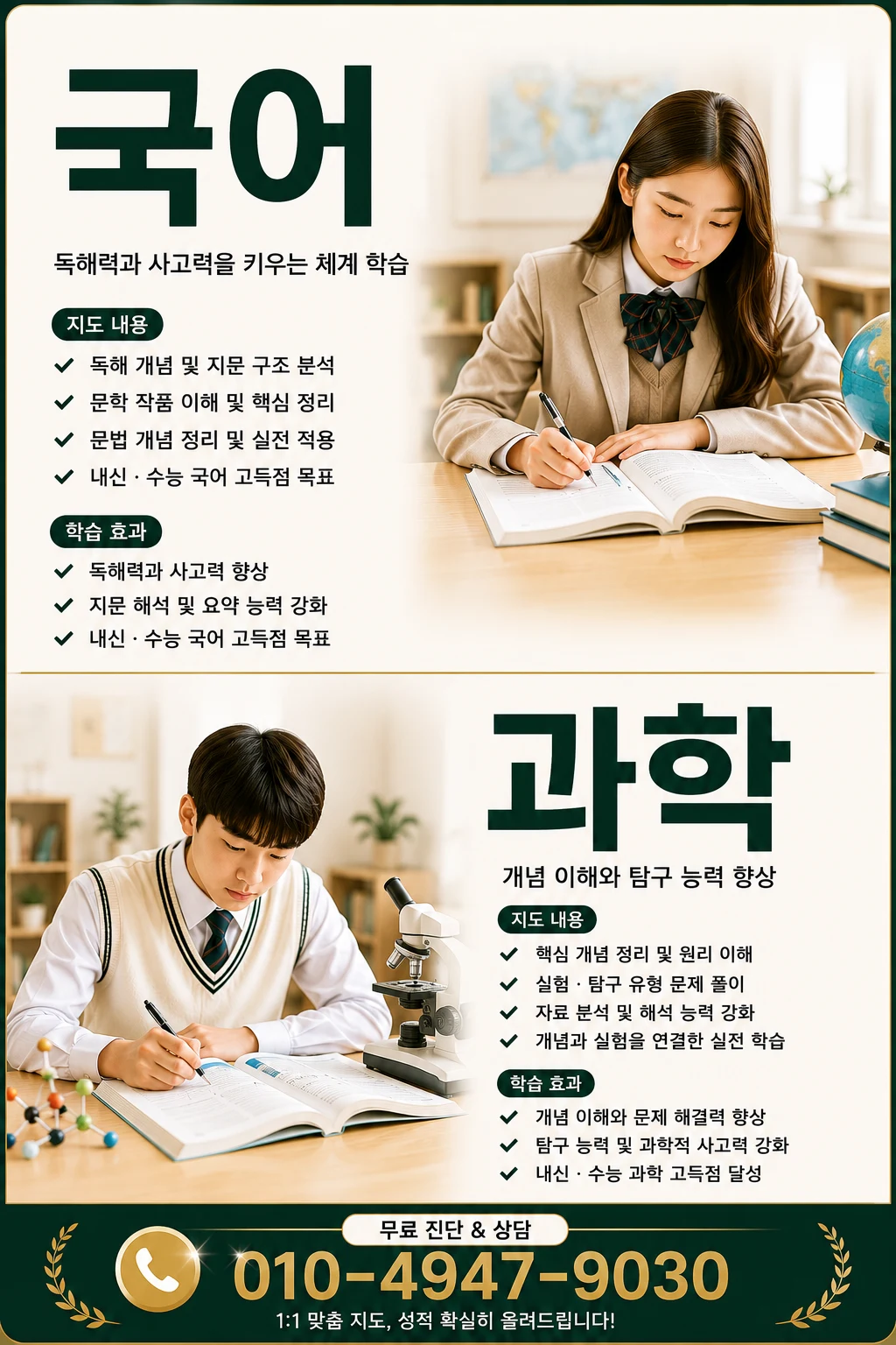 과외 수업과 상담 안내 이미지 4